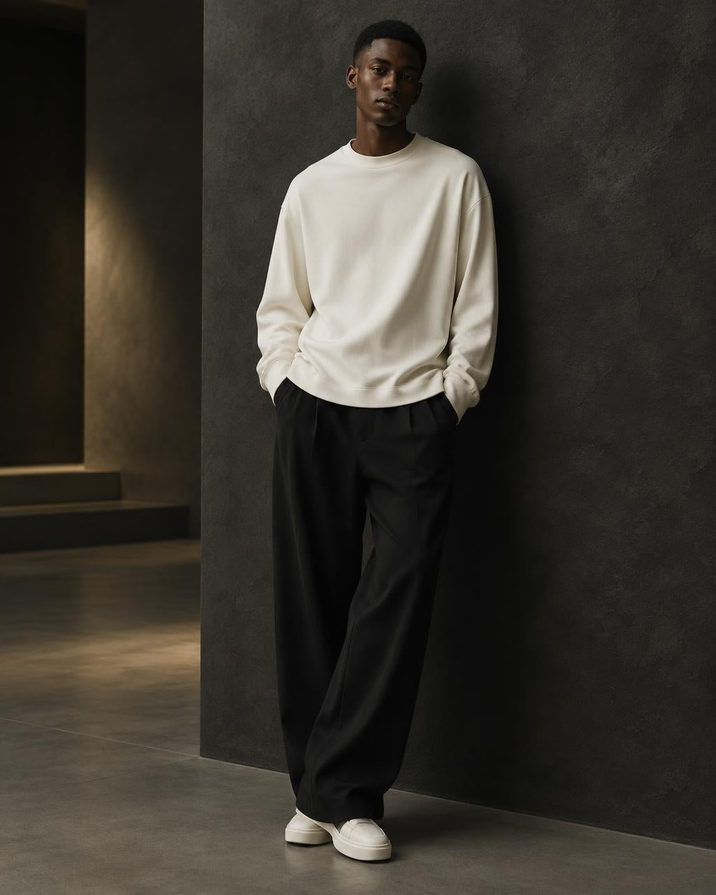 The Essential Pants — 100% cotton lifestyle pant in Onyx